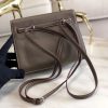 Hermes Kelly Danse Handmade Bag In Taupe Swift Leather - Image 2
