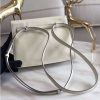 Hermes Kelly Danse Handmade Bag In White Swift Leather - Image 3