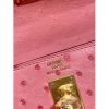Hermes Kelly 25cm Handmade Bag In Terre Cutie Ostrich Skin - Image 5