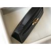 Hermes Kelly Pochette Bag In Black Epsom Leather - Image 3