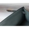 Hermes Kelly Pochette Bag In Vert Amande Epsom Leather - Image 7