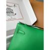 Hermes Kelly Pochette Handmade Bag In Bamboo Swift Calfskin - Image 7