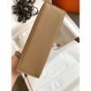 Hermes Kelly Pochette Handmade Bag In Biscuit Swift Calfskin - Image 3
