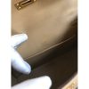 Hermes Kelly Pochette Handmade Bag In Biscuit Swift Calfskin - Image 8