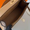 Hermes Kelly Pochette Handmade Bag In Chai Swift Calfskin - Image 5