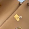 Hermes Kelly Pochette Handmade Bag In Chai Swift Calfskin - Image 6