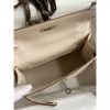 Hermes Kelly Pochette Handmade Bag In Craie Swift Calfskin - Image 8