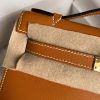 Hermes Kelly Pochette Handmade Bag In Gold Swift Calfskin - Image 3