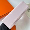Hermes Kelly Pochette Handmade Bag In Mauve Pale Swift Calfskin - Image 7