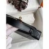Hermes Kelly Pochette Handmade Bag In Black Swift Calfskin - Image 6