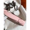 Hermes Kelly Pochette Handmade Bag In Rose Sakura Swift Calfskin - Image 5