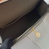 Hermes Kelly Pochette Handmade Bag In Taupe Swift Calfskin - Image 4