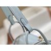 Hermes Lindy Mini Bag In Blue Brume Clemence Leather - Image 7