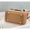 Hermes Lindy Mini Bag In Chai Clemence Leather - Image 6