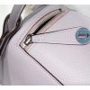 Hermes Lindy Mini Bag In Mauve Pale Clemence Leather - Image 7