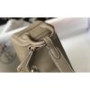Hermes Mini Lindy Bag In Taupe Clemence Leather - Image 5