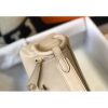 Hermes Mini Lindy Bag In Trench Clemence Leather - Image 7
