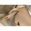 Hermes Mini Lindy Bag In Trench Clemence Leather - Image 8