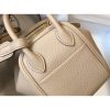 Hermes Mini Lindy Bag In Trench Clemence Leather - Image 5