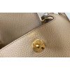 Hermes Mini Lindy Bag In Trench Clemence Leather - Image 6