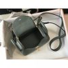 Hermes Mini Lindy Bag In Vert Amande Clemence Leather - Image 8