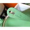 Hermes Lindy Mini Bag In Vert Criquet Clemence Calfskin - Image 5
