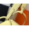 Hermes Lindy 26cm Bag In Jaune Poussin Clemence Leather - Image 8