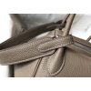 Hermes Lindy 26cm Bag In Taupe Grey Clemence With PHW - Image 5