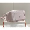 Hermes Lindy 30cm Bag In Mauve Pale Clemence Leather - Image 6