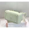 Hermes Lindy 30cm Bag In Vert Fizz Clemence Leather - Image 5