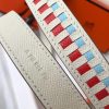 Hermes Beton Tressage Cuir 25MM Bag Strap - Image 6
