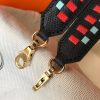 Hermes Noir Tressage Cuir 25MM Bag Strap - Image 5