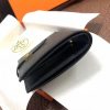 Hermes Bearn Compact Wallet In Black Epsom Leather - Image 3