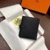 Hermes Bearn Compact Wallet In Black Epsom Leather - Image 4