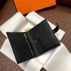 Hermes Bearn Compact Wallet In Black Epsom Leather - Image 5