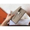 Hermes Constance Wallet In Grey Epsom Leather - Image 6