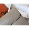Hermes Constance Wallet In Grey Epsom Leather - Image 7
