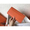 Hermes Orange Epsom Constance Long Wallet - Image 3