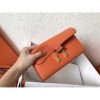 Hermes Orange Epsom Constance Long Wallet - Image 7