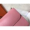 Hermes Pink Epsom Constance Long Wallet - Image 6