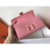 Hermes Pink Epsom Constance Long Wallet - Image 3