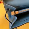 Hermes Kelly Classique To Go Wallet In Blue Jean Epsom Calfskin - Image 5