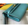 Hermes Kelly Classique To Go Wallet In Blue Du Nord Epsom Calfskin - Image 3