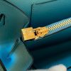Hermes Kelly Classique To Go Wallet In Blue Du Nord Epsom Calfskin - Image 7