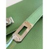 Hermes Kelly Classique To Go Wallet In Vert Criquet Epsom Calfskin - Image 4