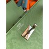 Hermes Kelly Classique To Go Wallet In Vert Criquet Epsom Calfskin - Image 7